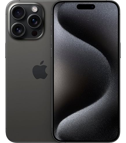 Amazon.com: Apple iPhone 15 Pro Max, 512GB, Black Titanium